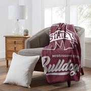 Mississippi State Northwest Signature Raschel Throw Blanket